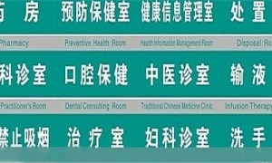 医院中英文常用语、科室、疾病和症状对照表，你知道多少