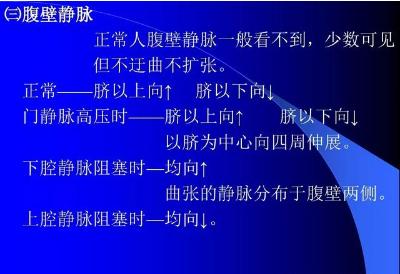 腹部体格检查